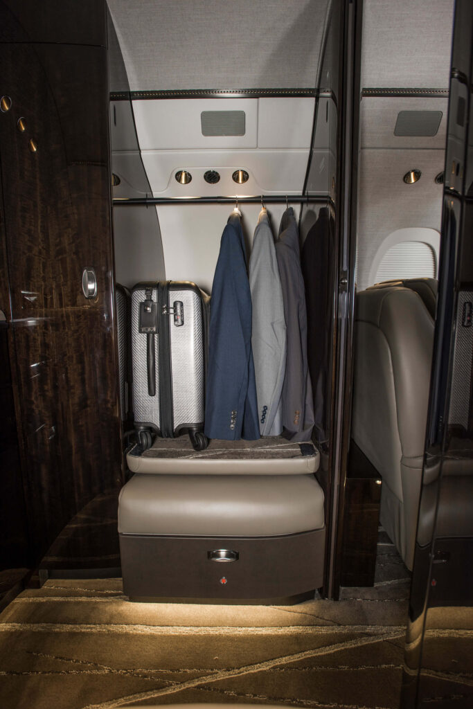 How much luggage can a Private Jet fit
